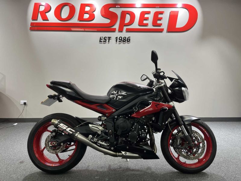 2015 Triumph Street Triple 675 R ABS Black