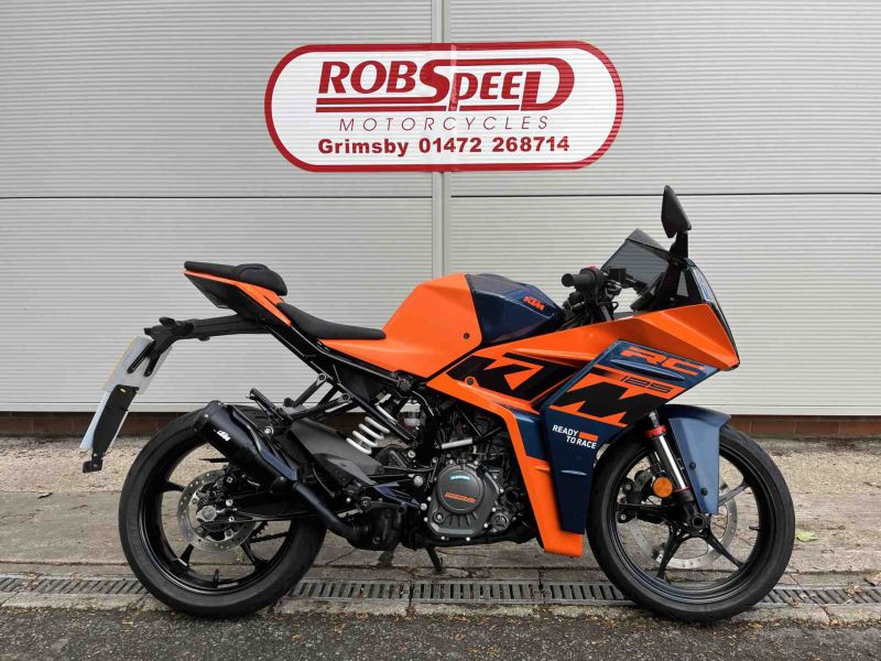 2024 Ktm RC 125 Blue 2024 Ktm RC 125 Blue