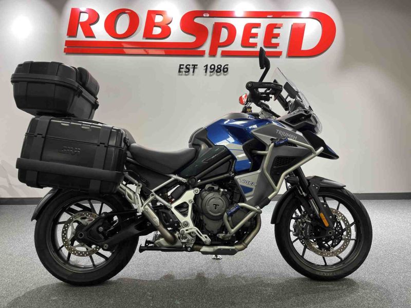 2022 Triumph Tiger 1200 GT Explorer Blue