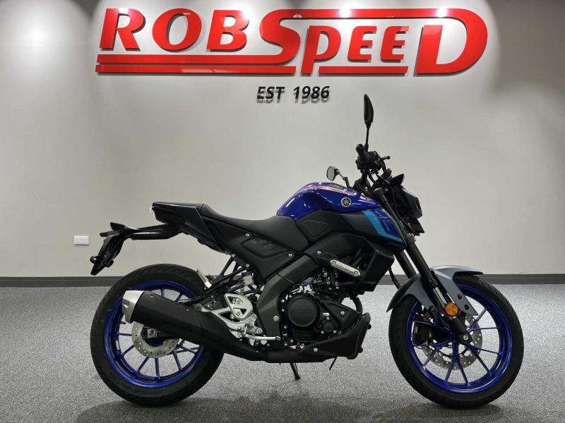 New Yamaha MT125 ICON BLUE