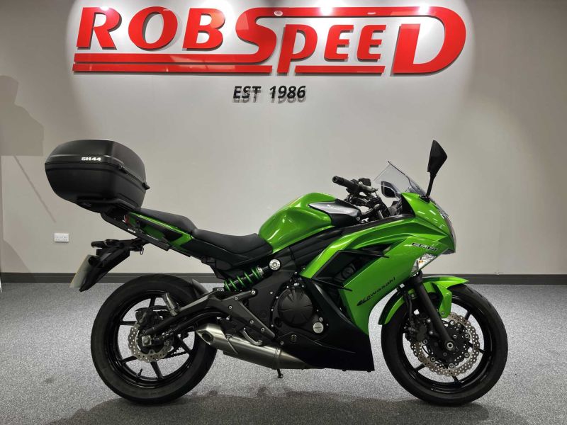 2015 Kawasaki ER6F Green 2015 Kawasaki ER6F Green