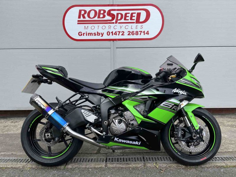 2016 Kawasaki ZX6R 636 Special Edition Green