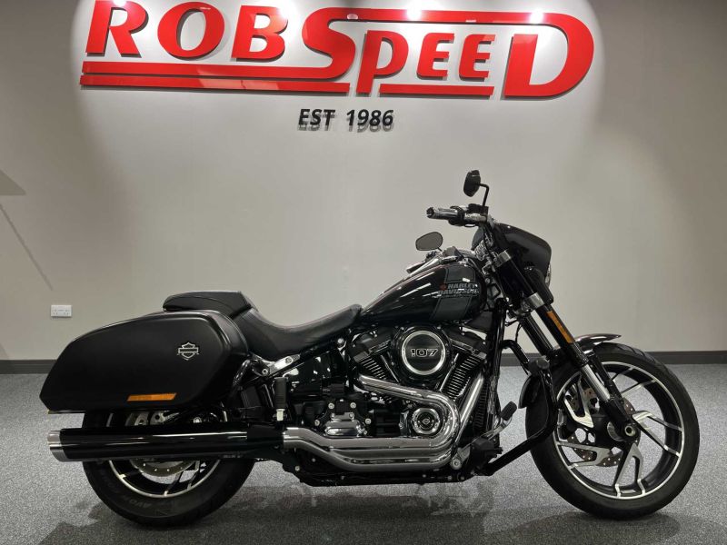 2021 Harley-Davidson Flsb Sport Glide 1745 21 Black