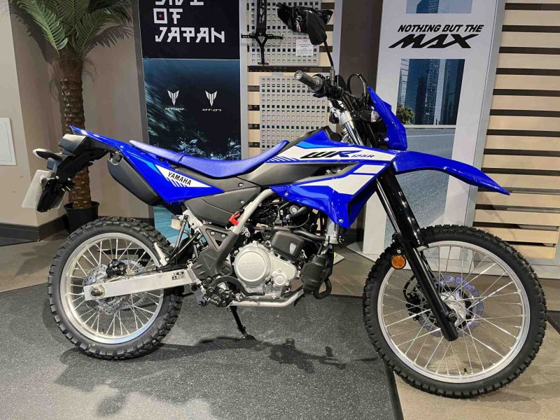 New Yamaha WR125 ICON BLUE