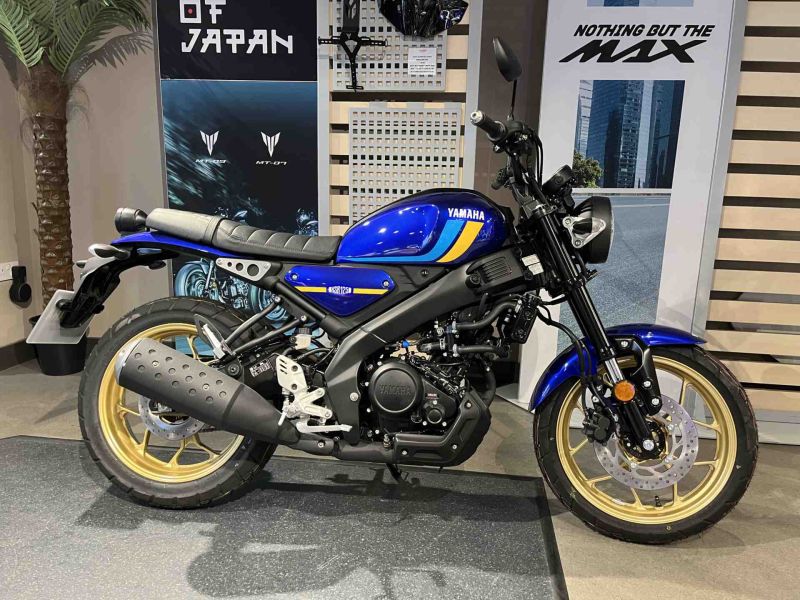 New Yamaha XSR125 ICON BLUE