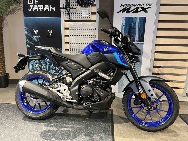 New Yamaha MT125 ICON BLUE
