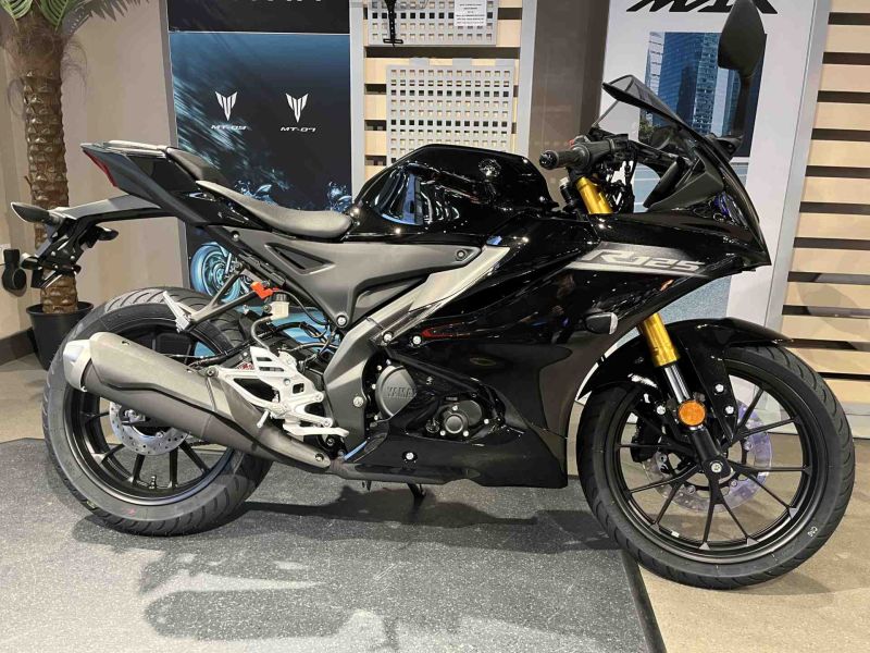 New Yamaha YZF-R125 TECH BLACK XTRI