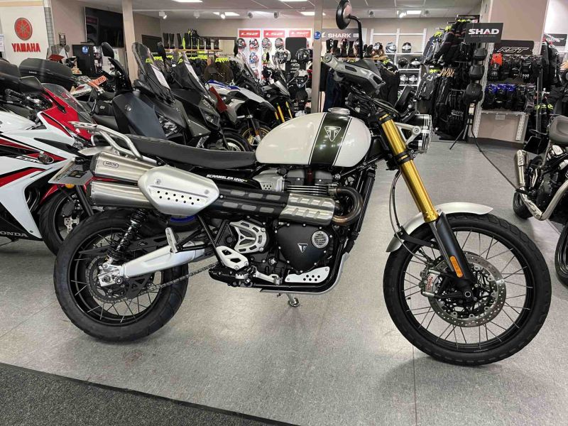 2019 Triumph Scrambler 1200 XE White