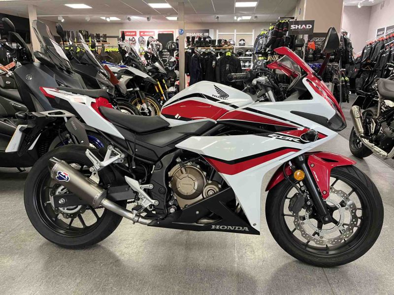 2019 Honda CBR 500 R White