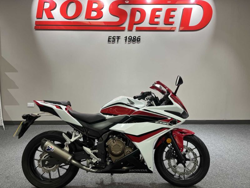 2019 Honda CBR 500 R White