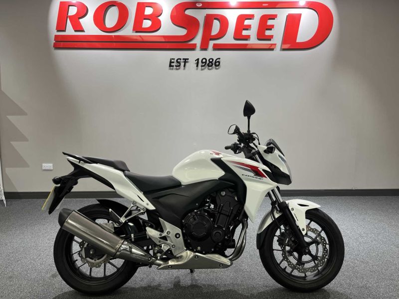 2013 Honda CB 500 F White