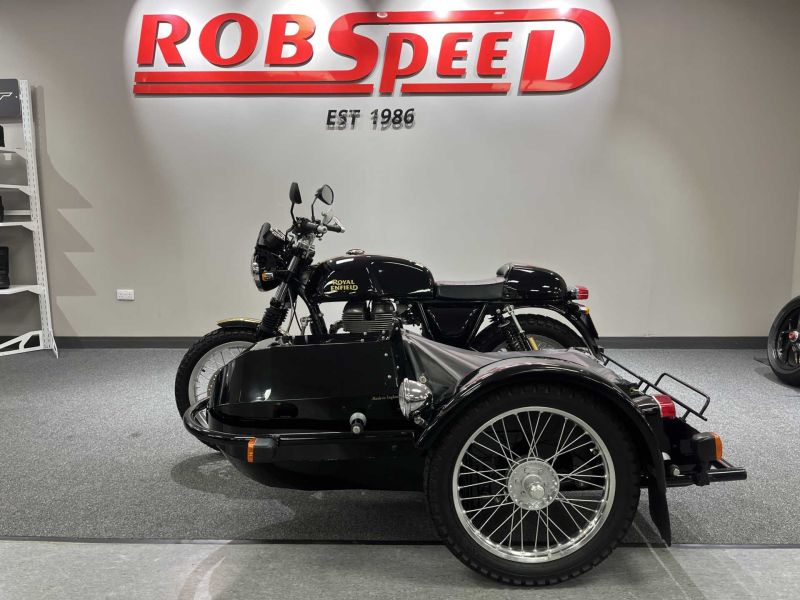 2015 Royal Enfield Continental GT 535 side car Black