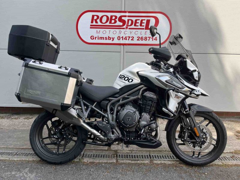 2018 Triumph Tiger 1200 XRT White