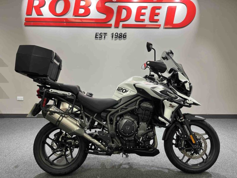 2018 Triumph Tiger 1200 XRT White