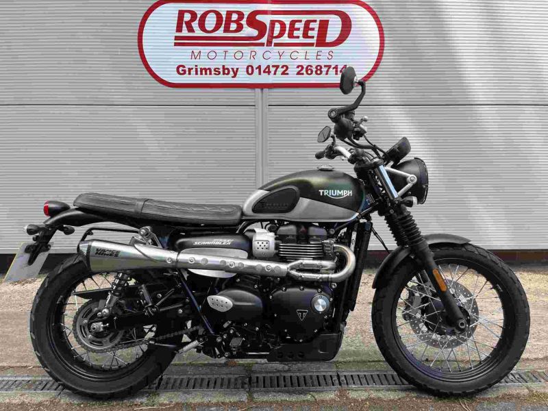 2019 Triumph Street Scrambler 900 Green