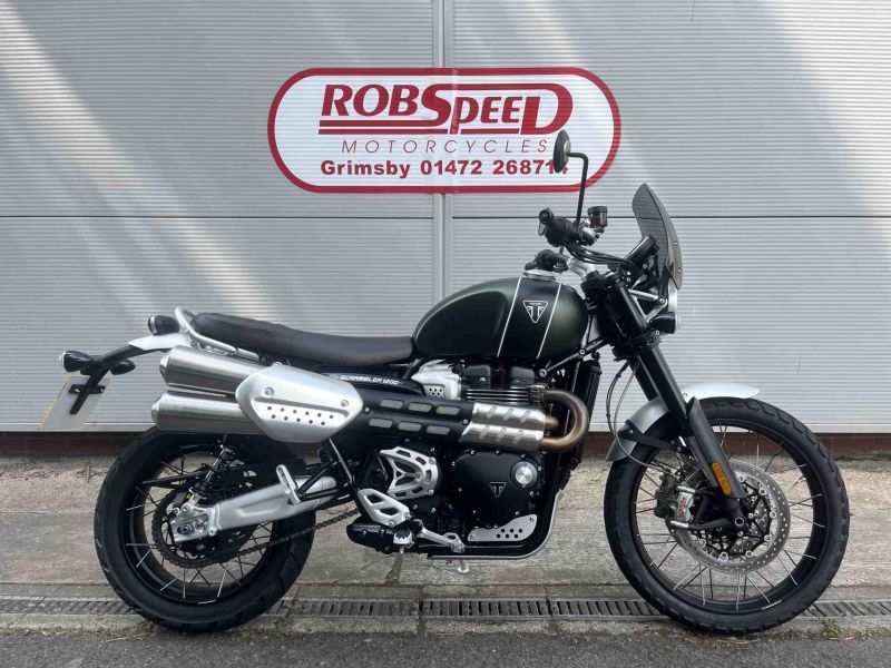 2023 Triumph Scrambler 1200 XC Green/black 2023 Triumph Scrambler 1200 XC Green/black
