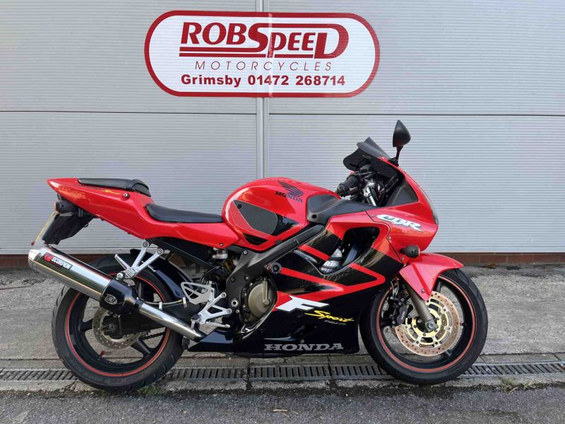2002 Honda CBR 600 F Sport Red