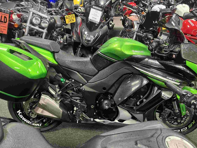 2016 Kawasaki Z1000SX Green 2016 Kawasaki Z1000SX Green