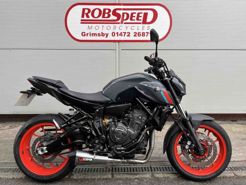2021 Yamaha MT07 Grey 2021 Yamaha MT07 Grey