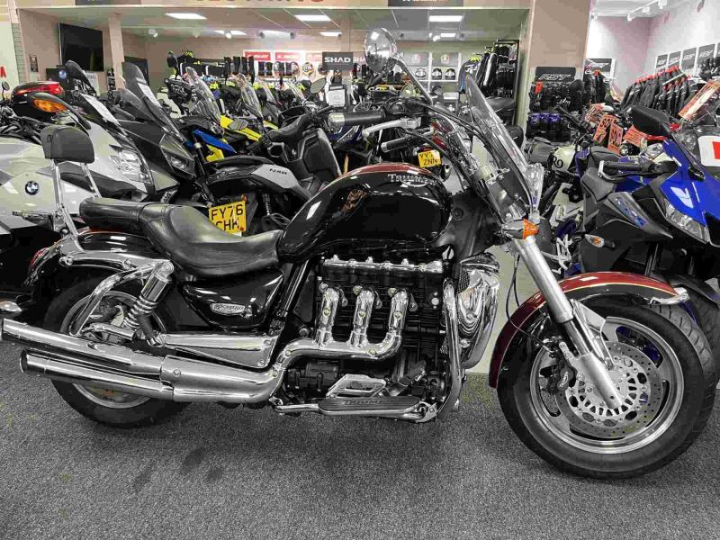 2007 Triumph Rocket Classic Red 2007 Triumph Rocket Classic Red