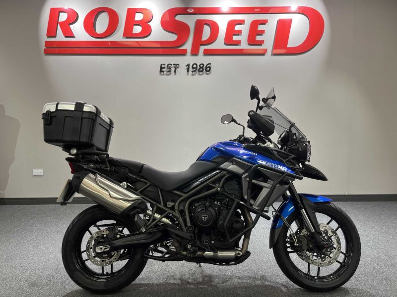 2016 Triumph Tiger 800 XRx Blue