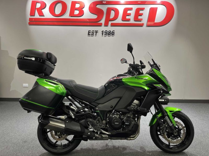 2017 Kawasaki Versys 1000 GT Green