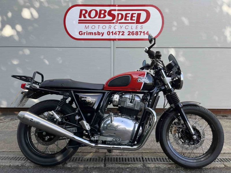 2021 Royal Enfield Interceptor 650 Red/black