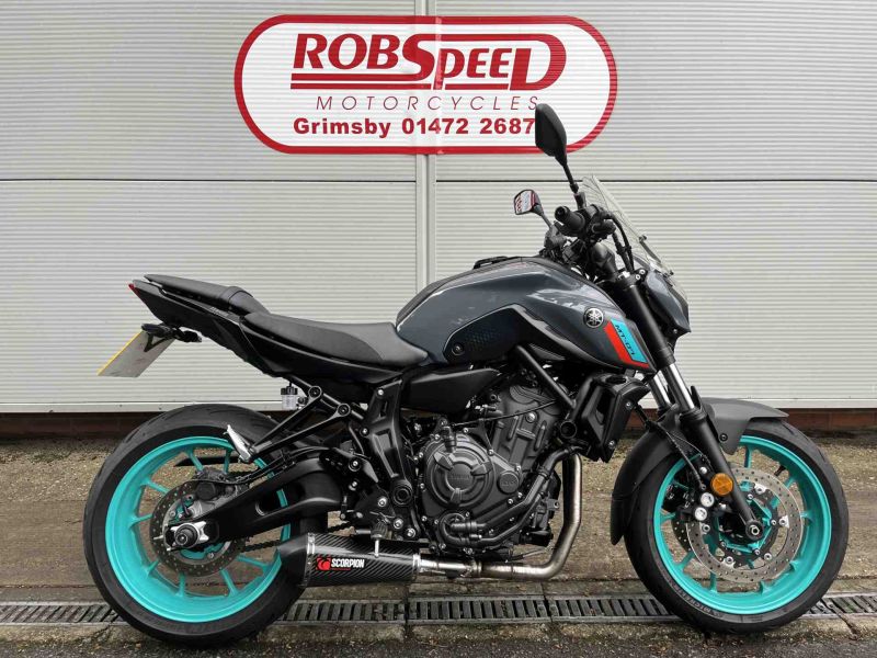2022 Yamaha MT07 Grey 2022 Yamaha MT07 Grey