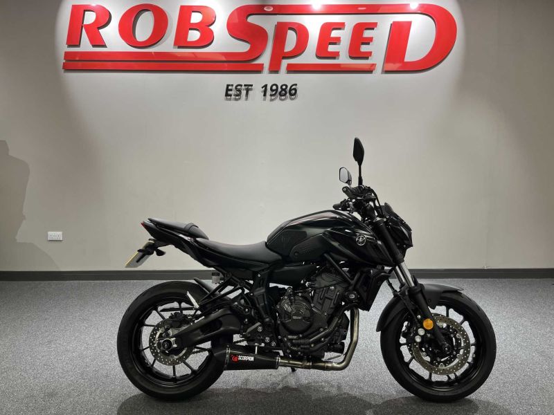 2022 Yamaha MT07 Black