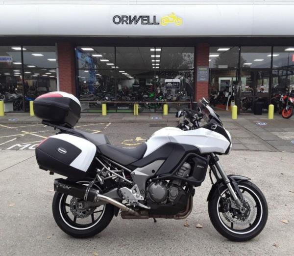 2014 Kawasaki KLZ1000 VERSYS ACF White