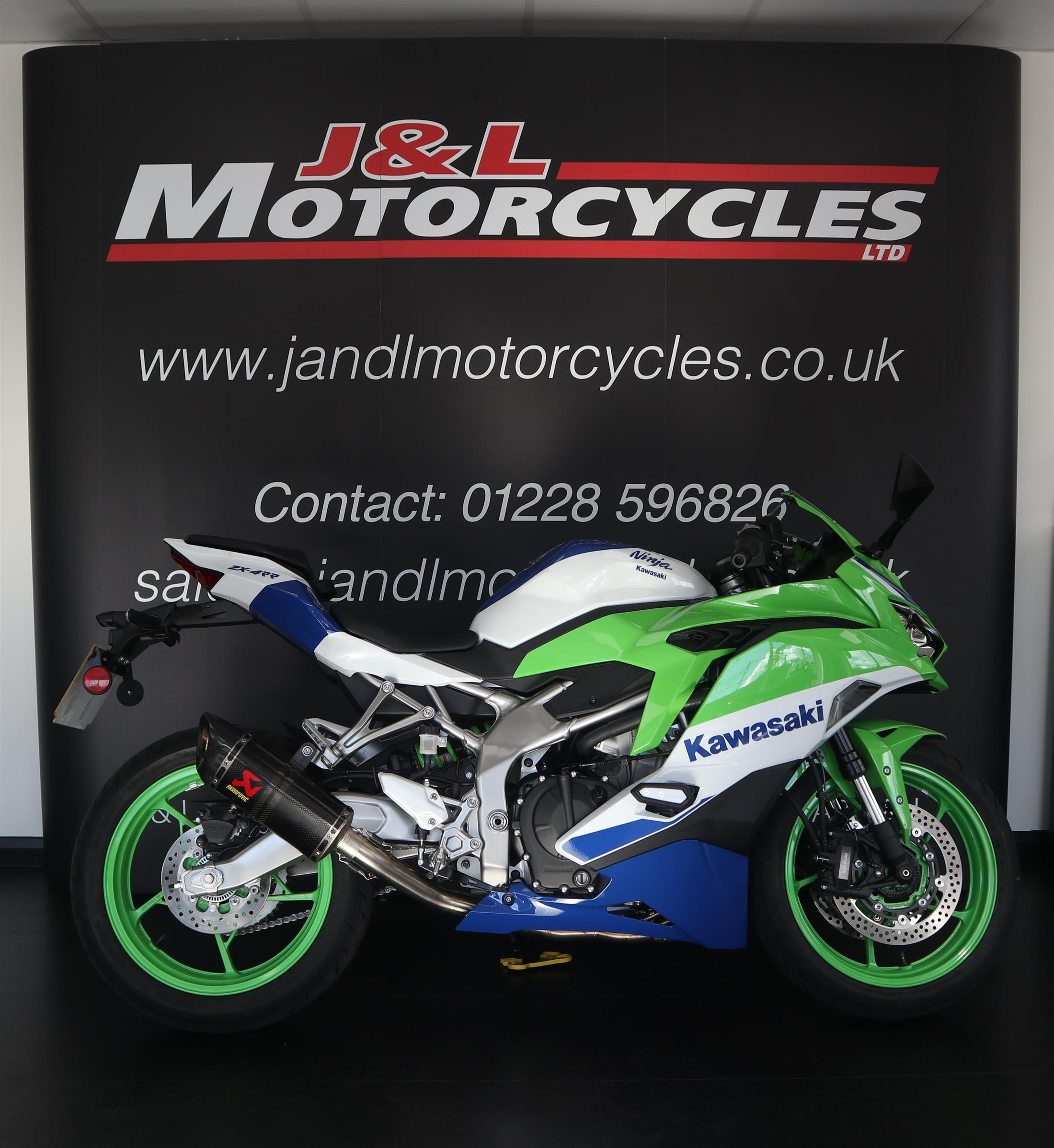 Kawasaki ZX4RR 40th Anniversary Edition, Remainder Of 4 Year Warranty, One Private Owner, Full Service History