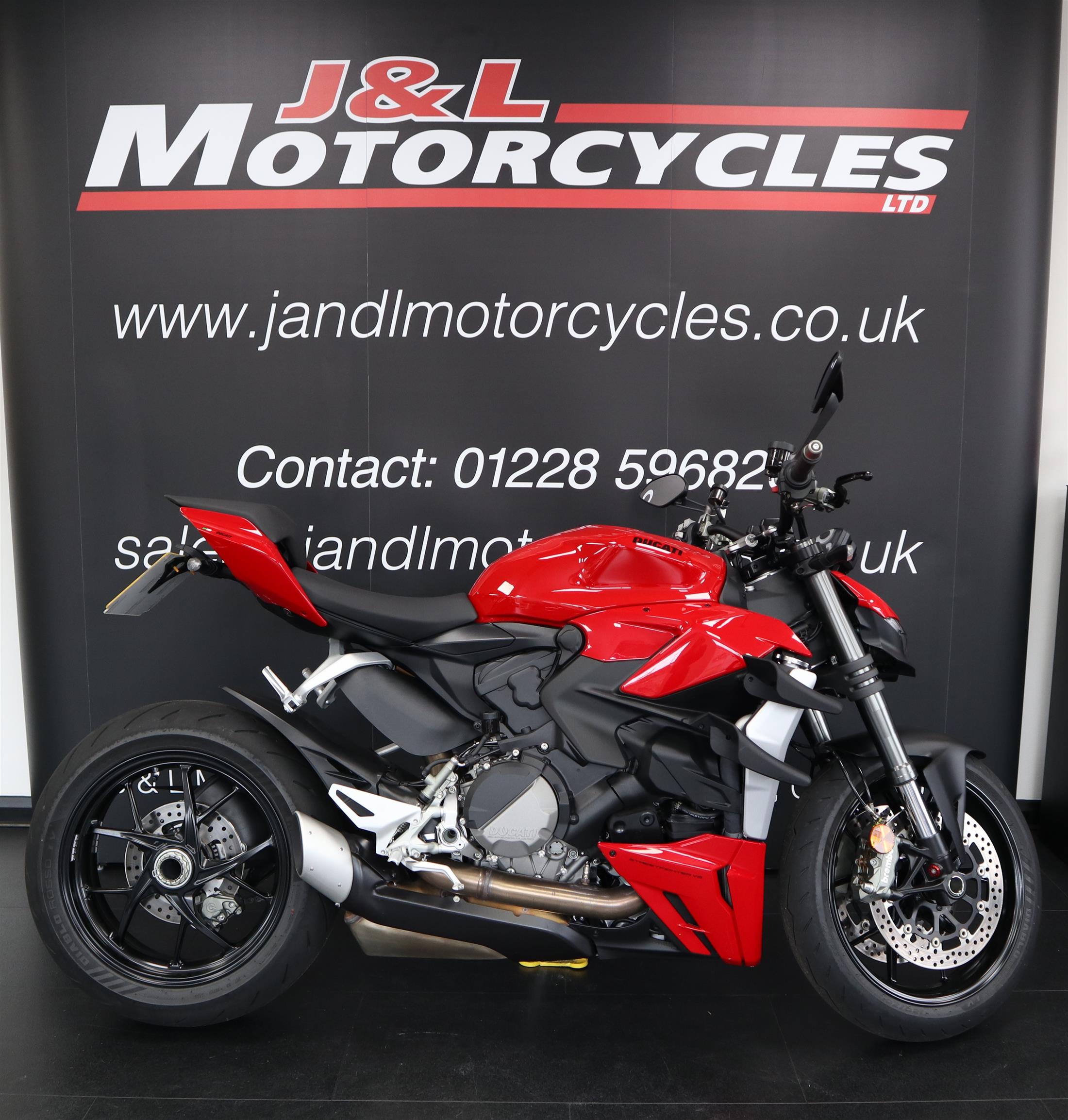 Ducati Streetfighter V2, 403 Miles, Evotech Extras, Excellent Condition!