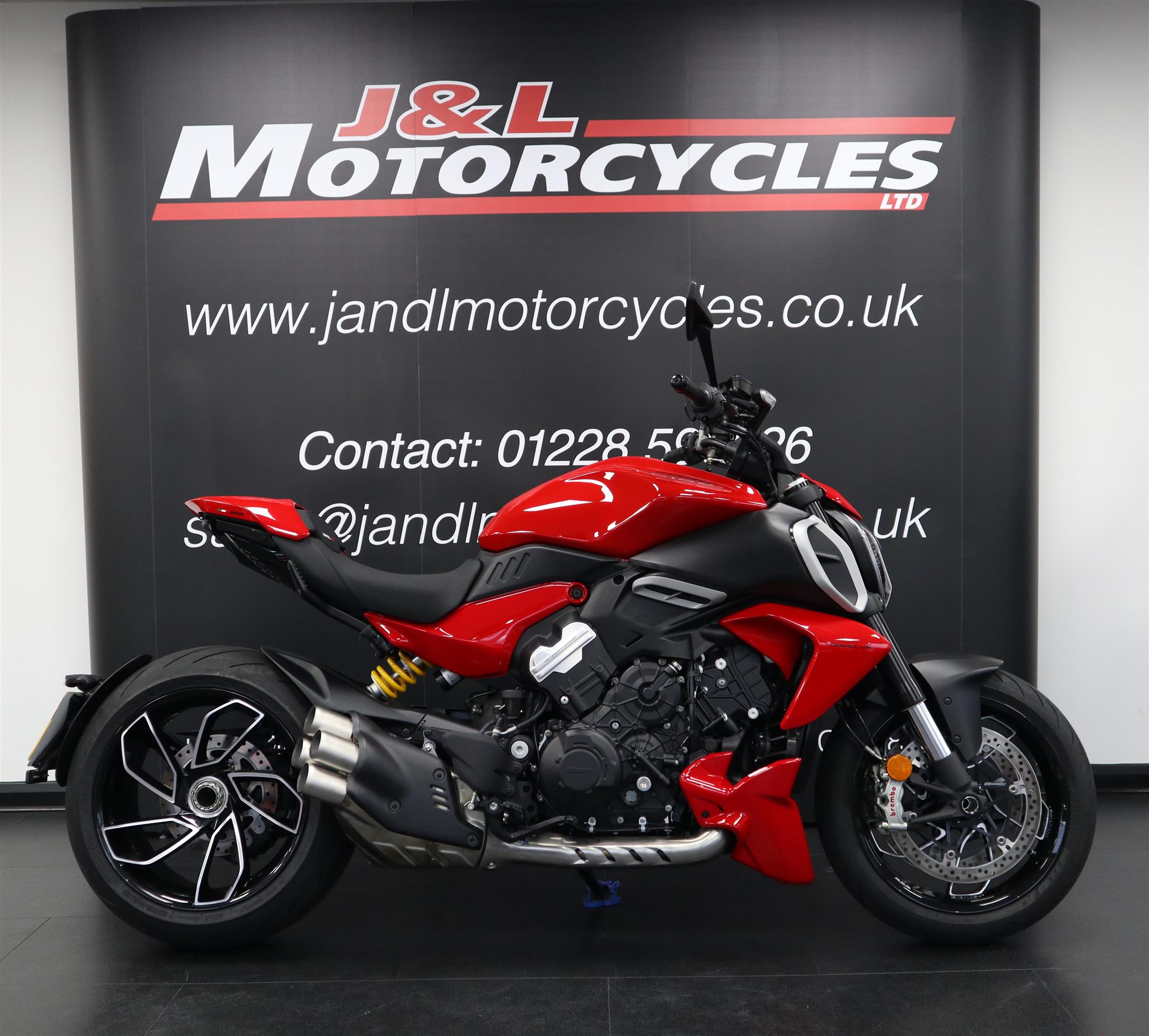 Ducati Diavel V4, One Owner From New, First Service Carried Out, Remainder of Manufacturers Warranty, Low Miles!