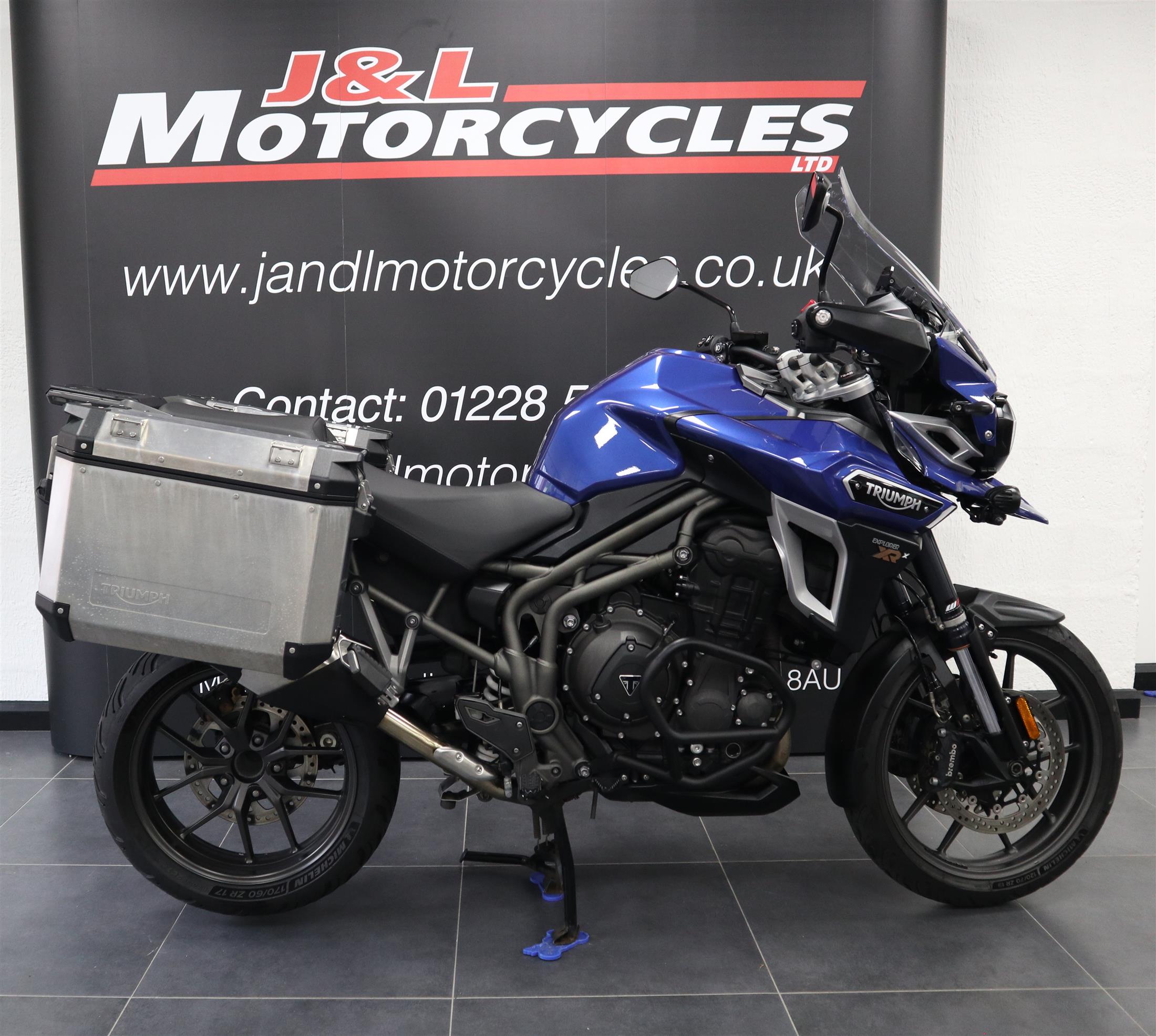 Triumph Tiger Explorer XRX. 2 Owners, Genuine Triumph Metal Side Boxes, Excellent Overall Condition