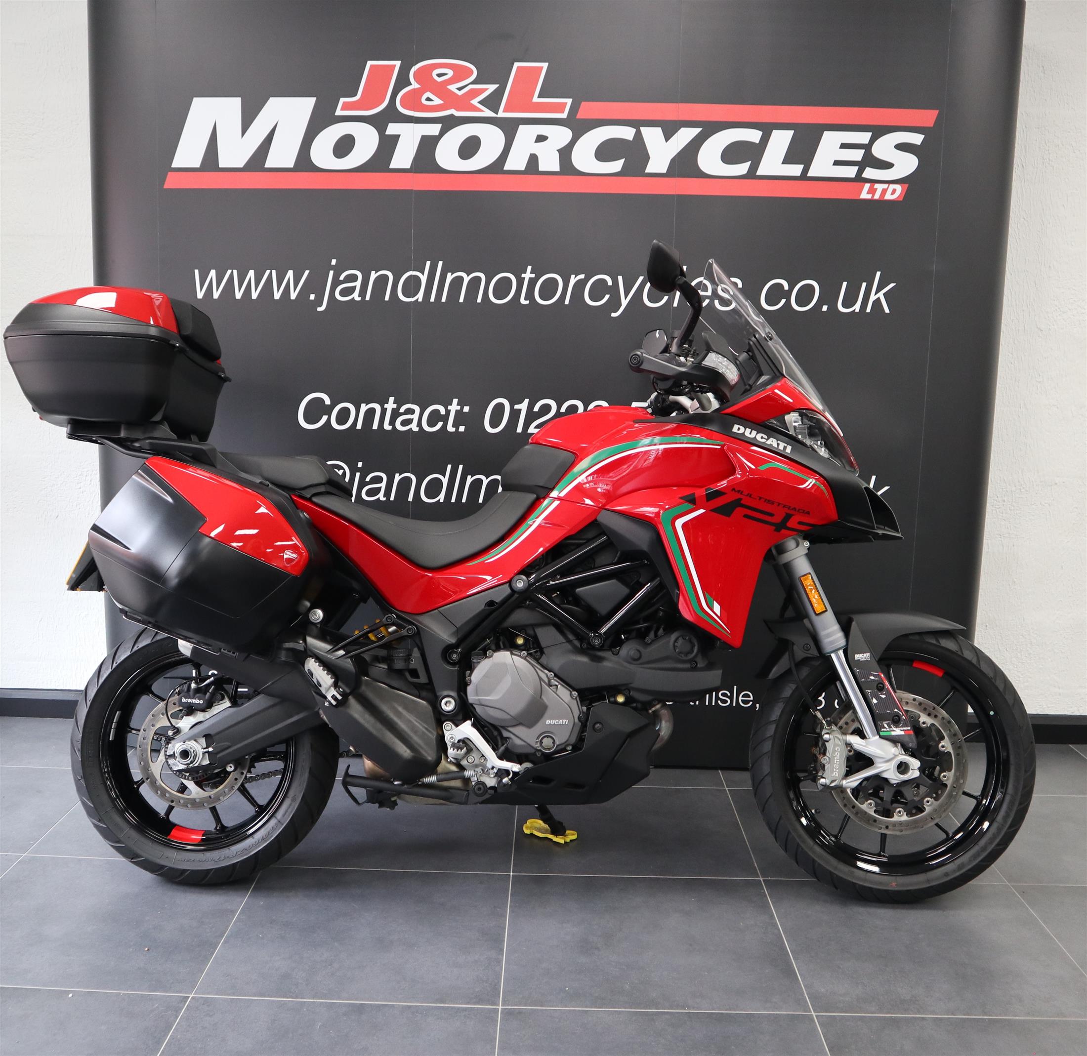Ducati Multistrada V2 S Touring, Remainder Of Manufacturers 4 Year Warranty, Ducati Approved Used, One Owner, Low Miles