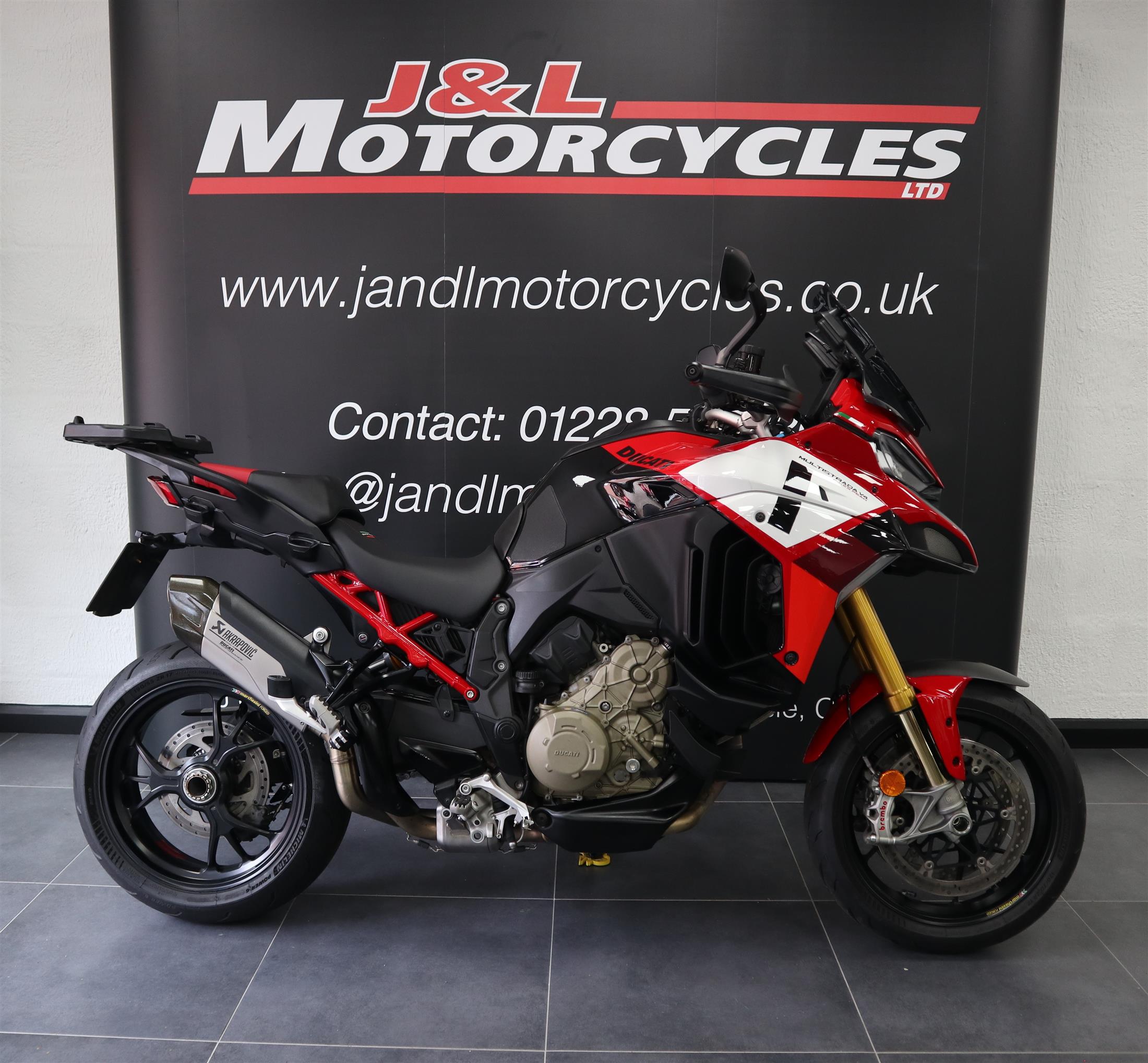 Ducati Multistrada V4 Pikes Peak, Remainder Of Manufacturers 4 Year Warranty!
