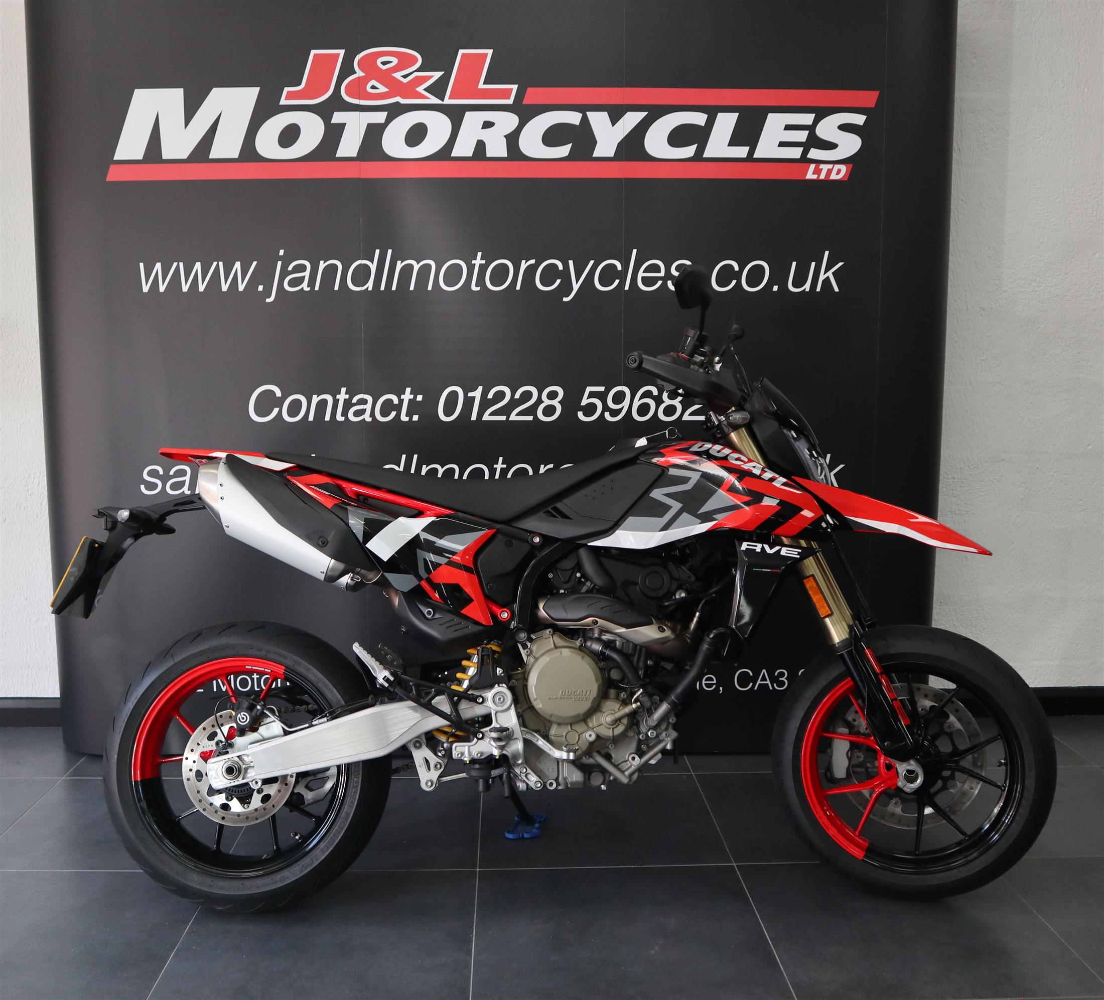 Ducati Hypermotard 698 Mono RVE. 2 Owners, Pre-Reg and 1 Private Owner