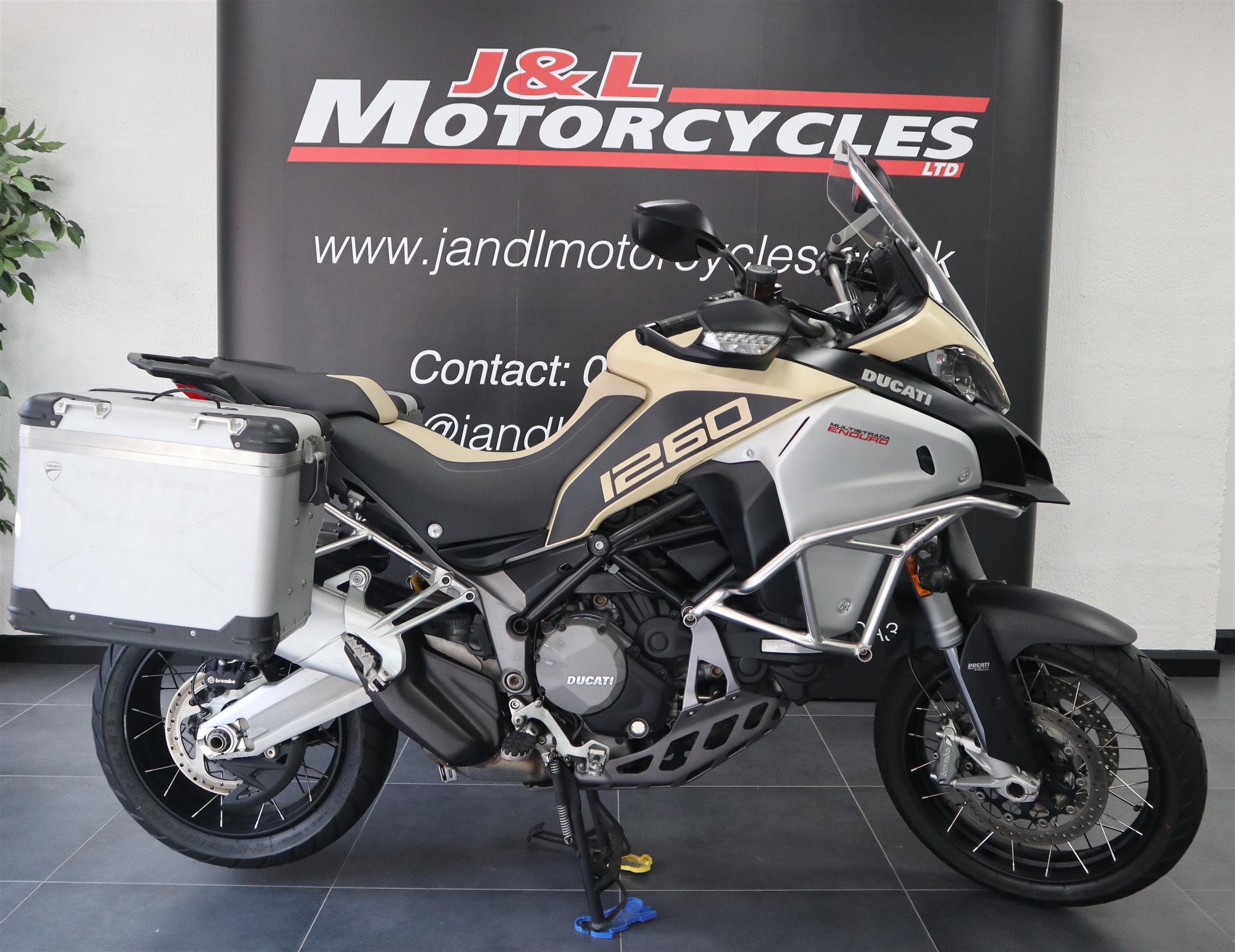 Ducati Multistrada 1260S Enduro. 2 Owners From New, Full Ducati History, Tour Pack & Enduro Pack