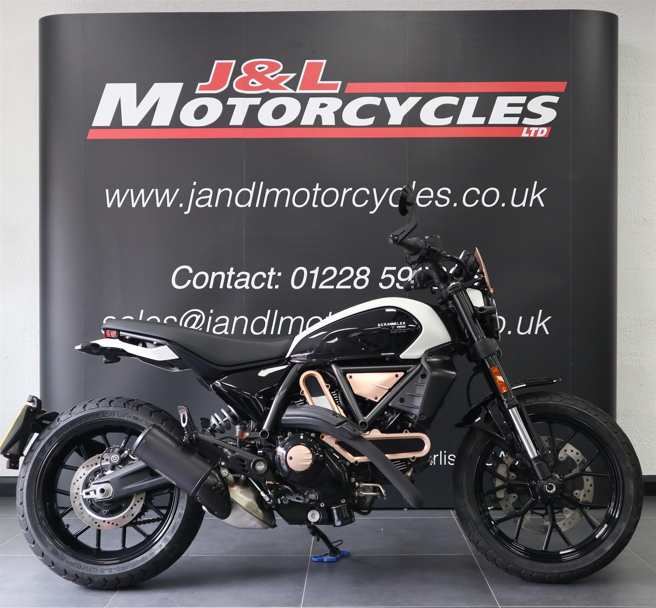 Ducati Scrambler 10th Anniversary Rizoma Edition. Limited to 500 units worldwide