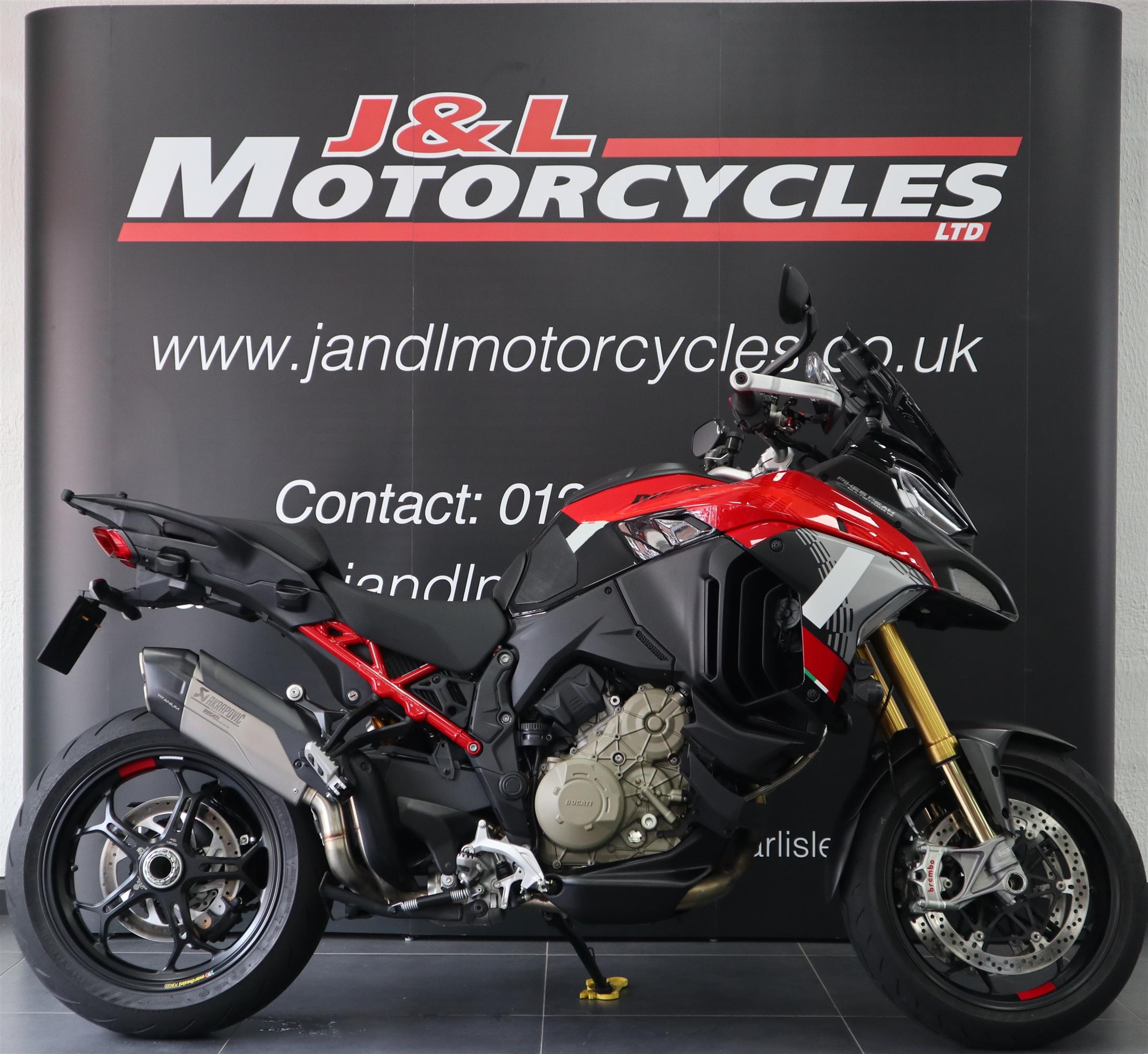 Ducati Multistrada V4 Pikes Peak, Remainder Of Manufacturers Warranty!