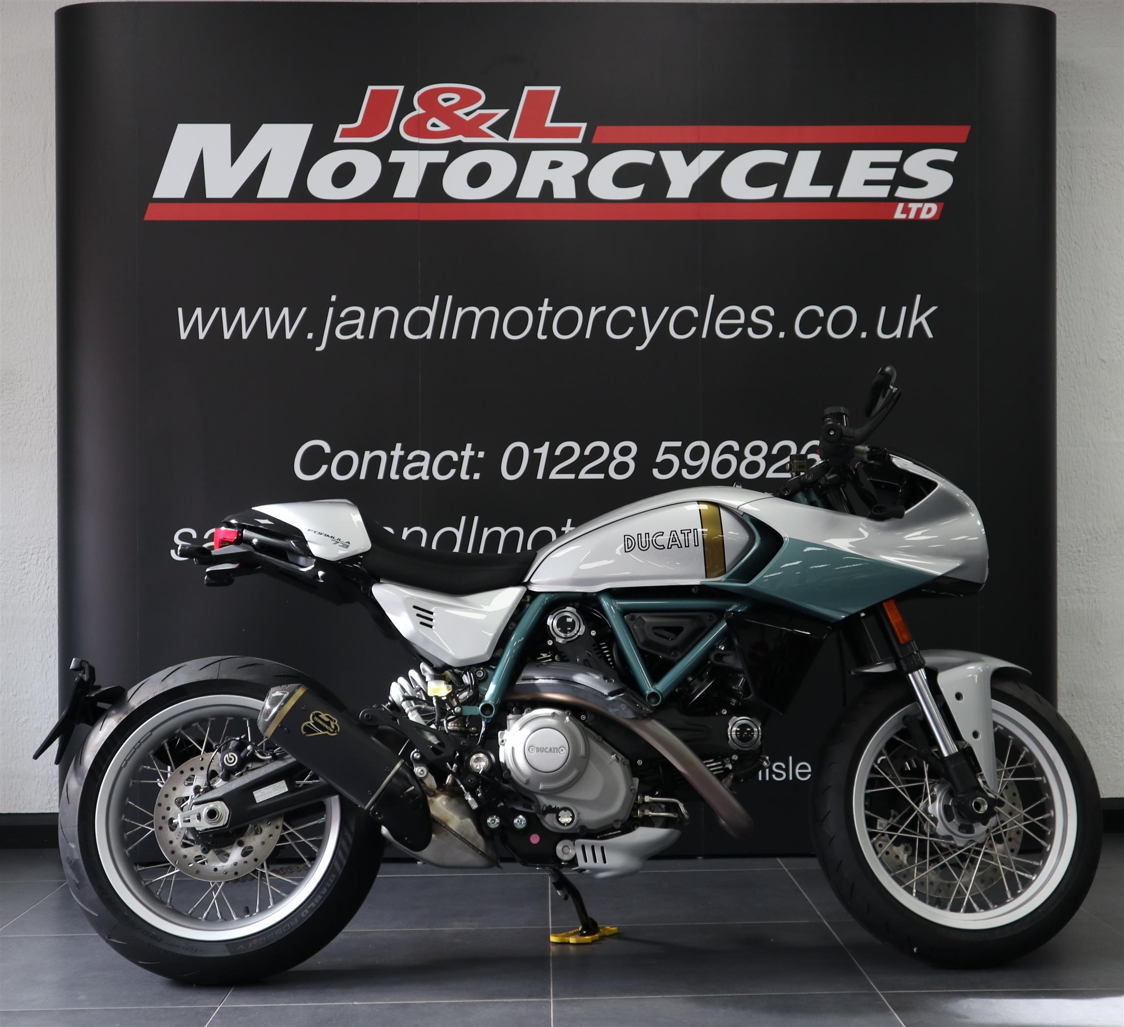 Ducati Scrambler Formula 73. Limited edition of 873 units.
