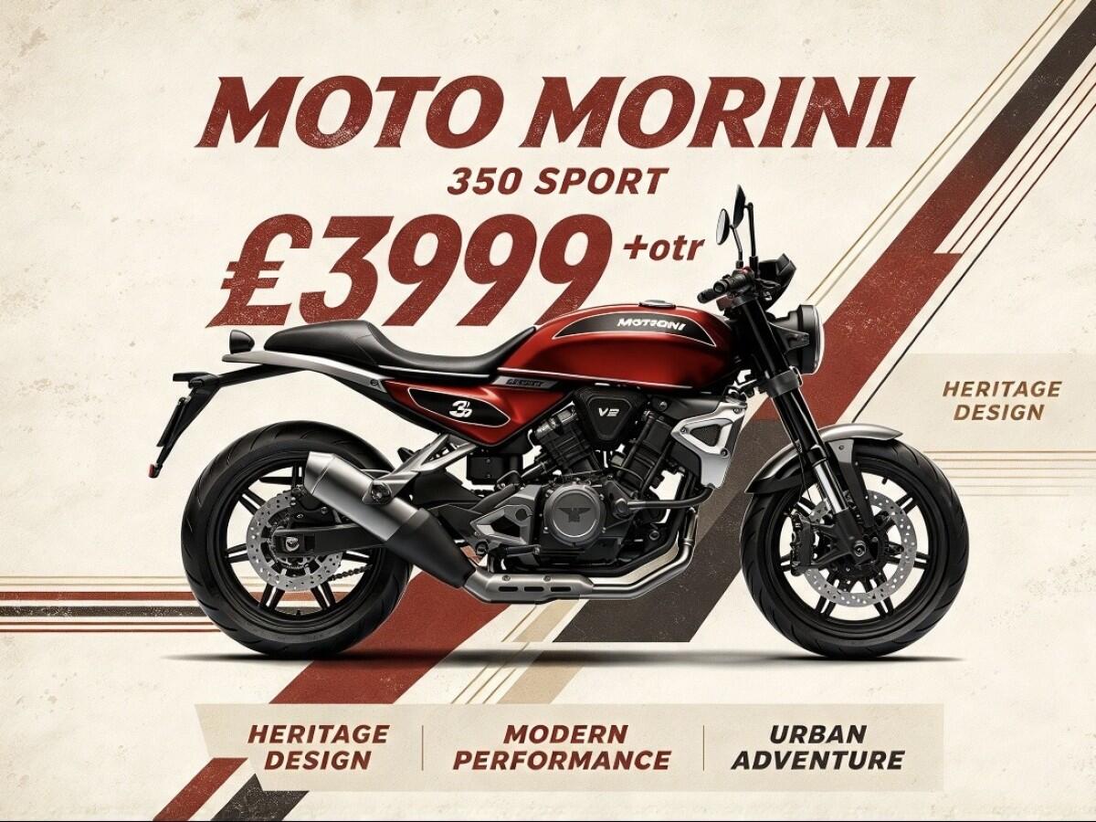 New MOTO MORINI 3 1/2 SPORT