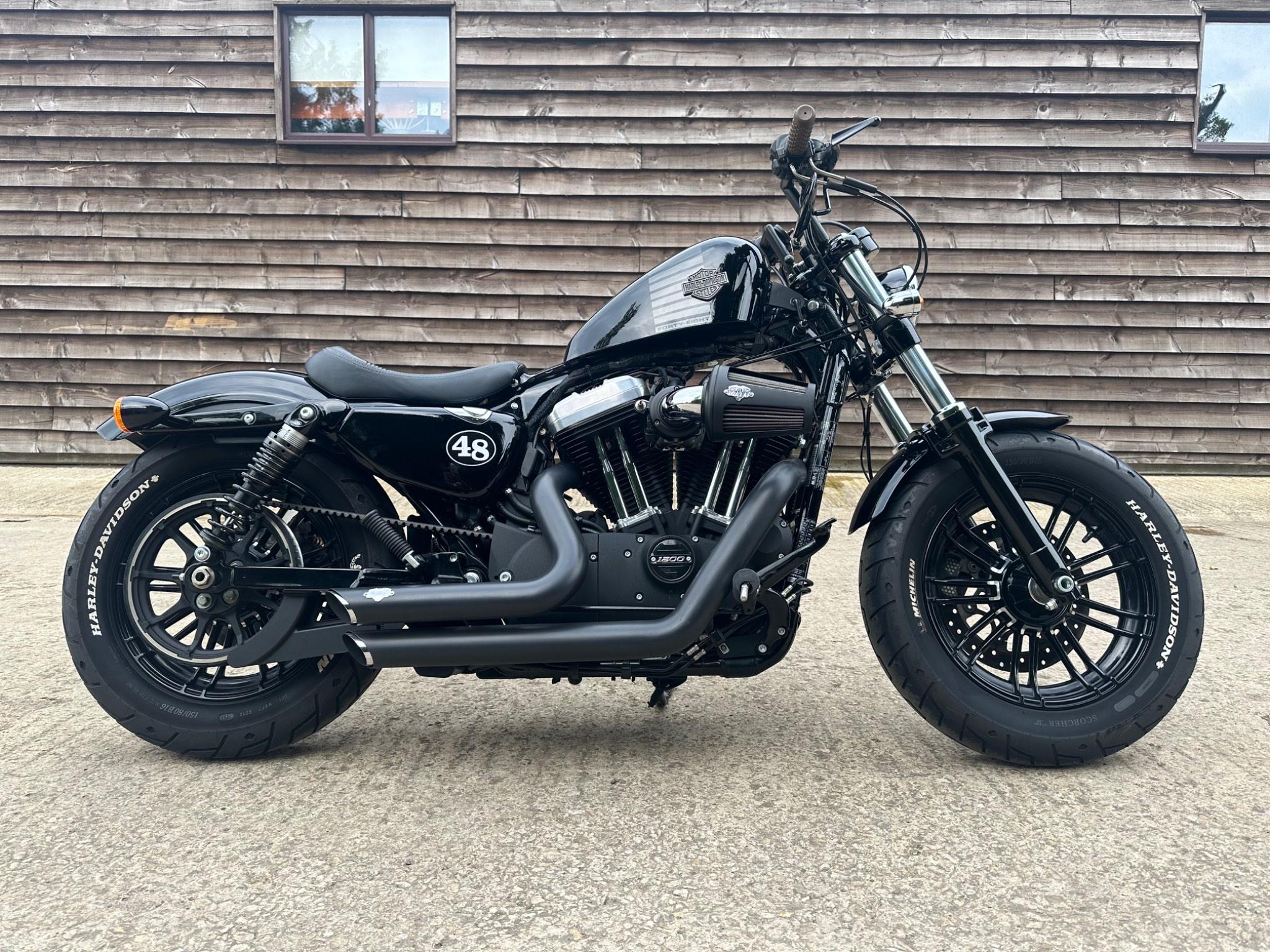 2017 Harley-Davidson Sportster 1200 XL X Sportster Forty Eight From £178.72 per month 