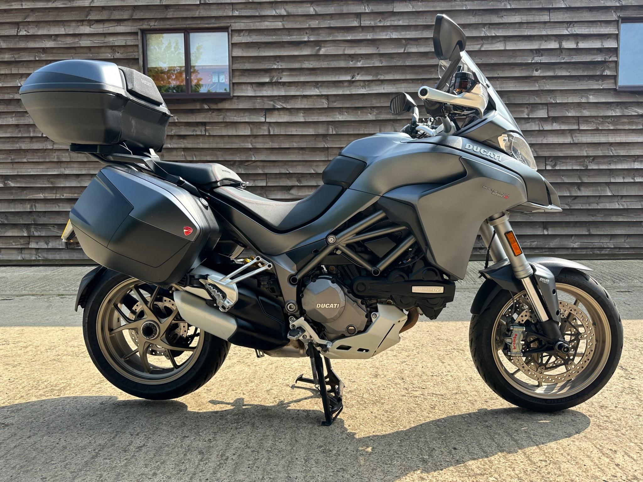 2018 Ducati Multistrada 1260 1260 S ABS (Grey or White Color) From £182.78 per month 
