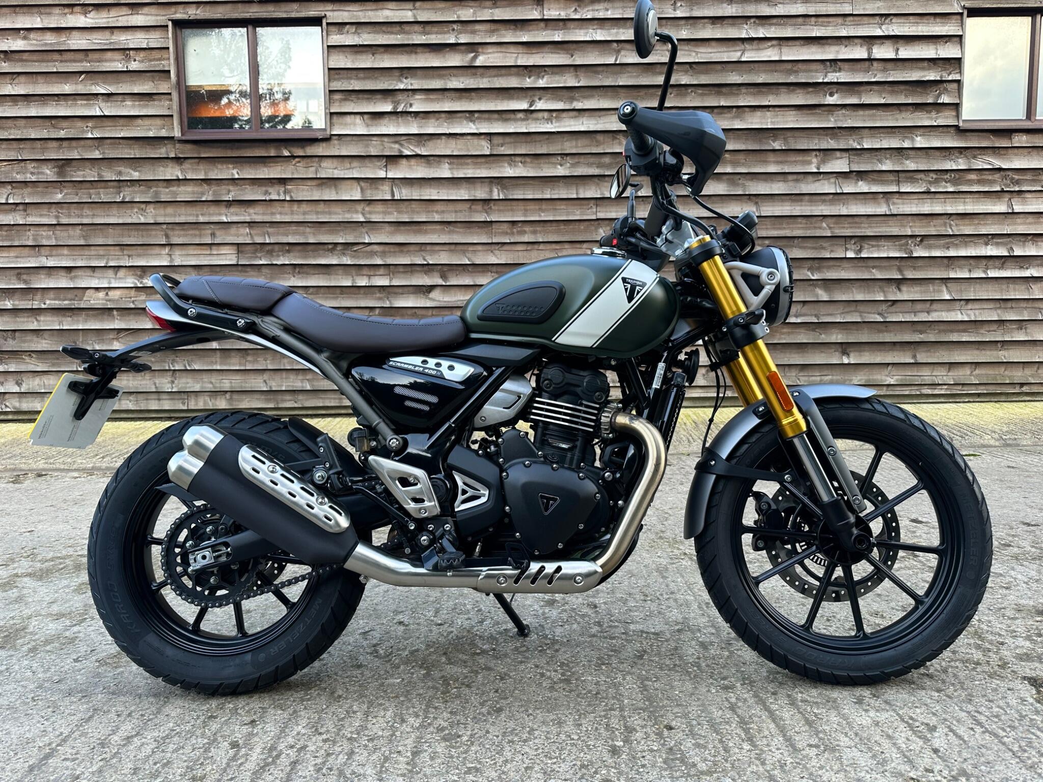 2025 Triumph Scrambler 400 X
