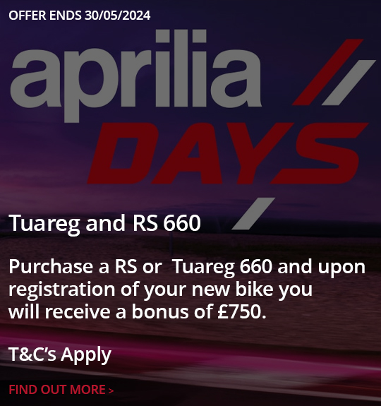 Aprilia Tuareg & RS 660 Promotion
