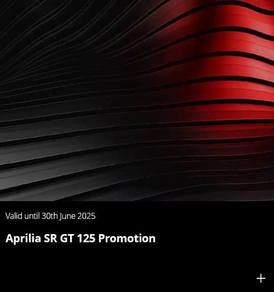 APRILIA SR GT 125 PROMOTION