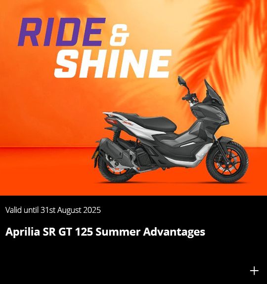 APRILIA SR GT 125 PROMOTION