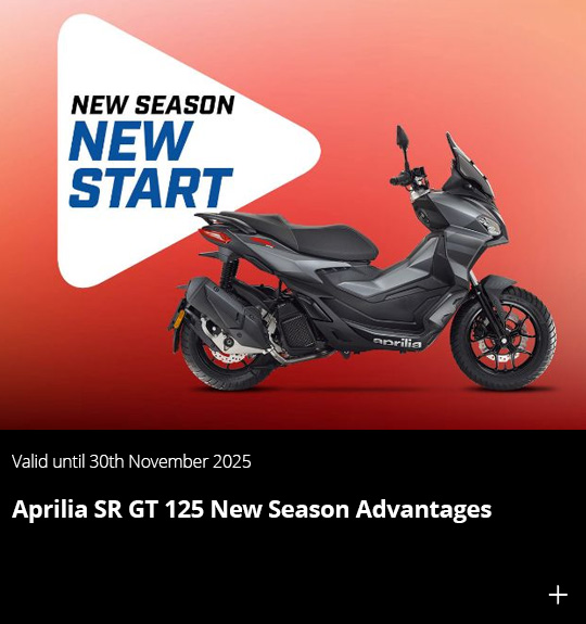 APRILIA SR GT 125 PROMOTION