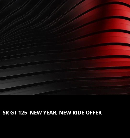APRILIA SR GT 125 PROMOTION